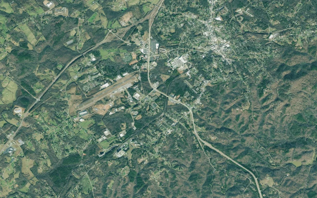HVAC service area in Baldwin