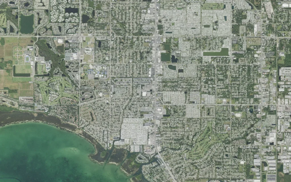 HVAC service area in Bayshore Gardens