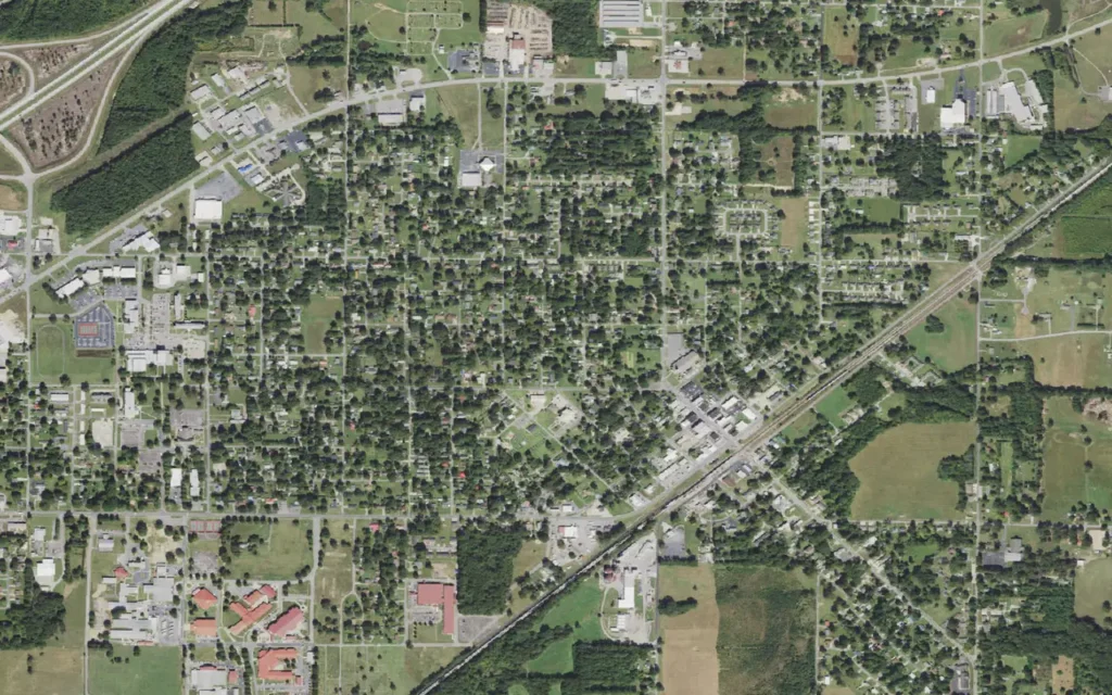 HVAC service area in Beebe