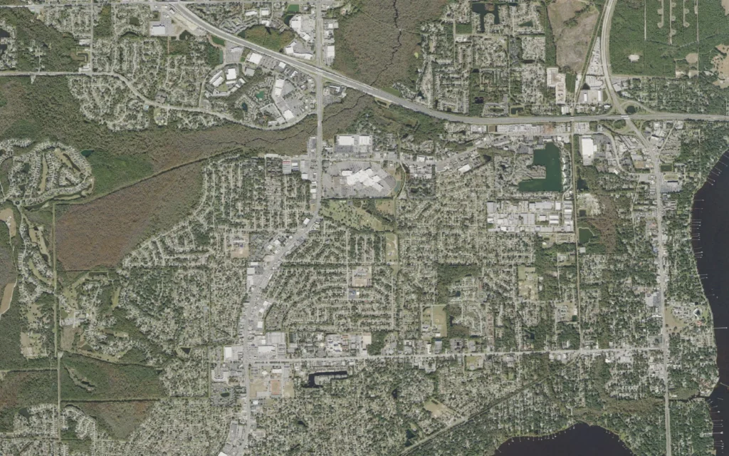 HVAC service area in Bellair-Meadowbrook Terrace
