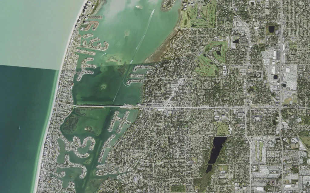 HVAC service area in Belleair Bluffs