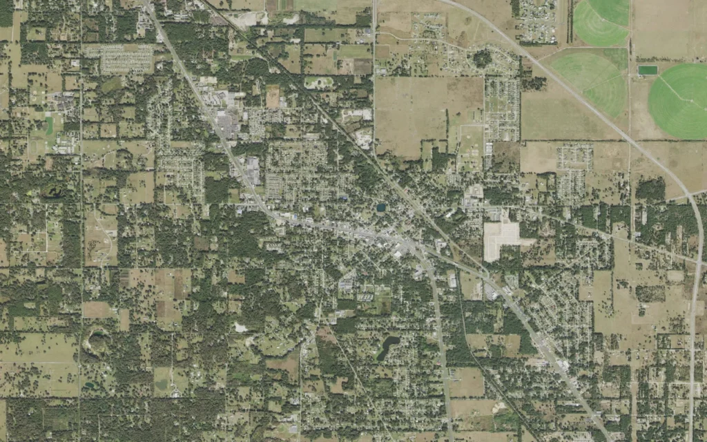 HVAC service area in Belleview