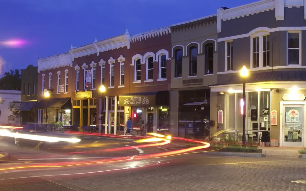 HVAC service area in Bentonville
