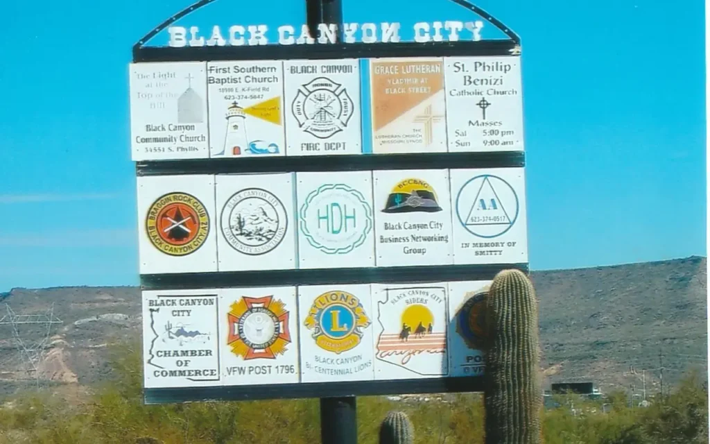 HVAC service area in Black Canyon City