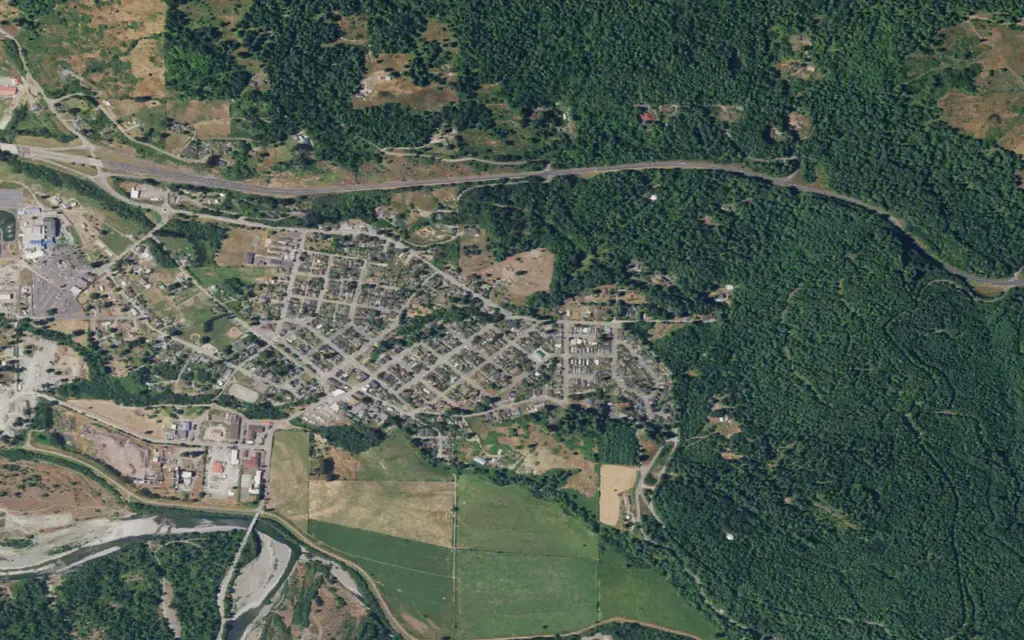 HVAC service area in Blue Lake