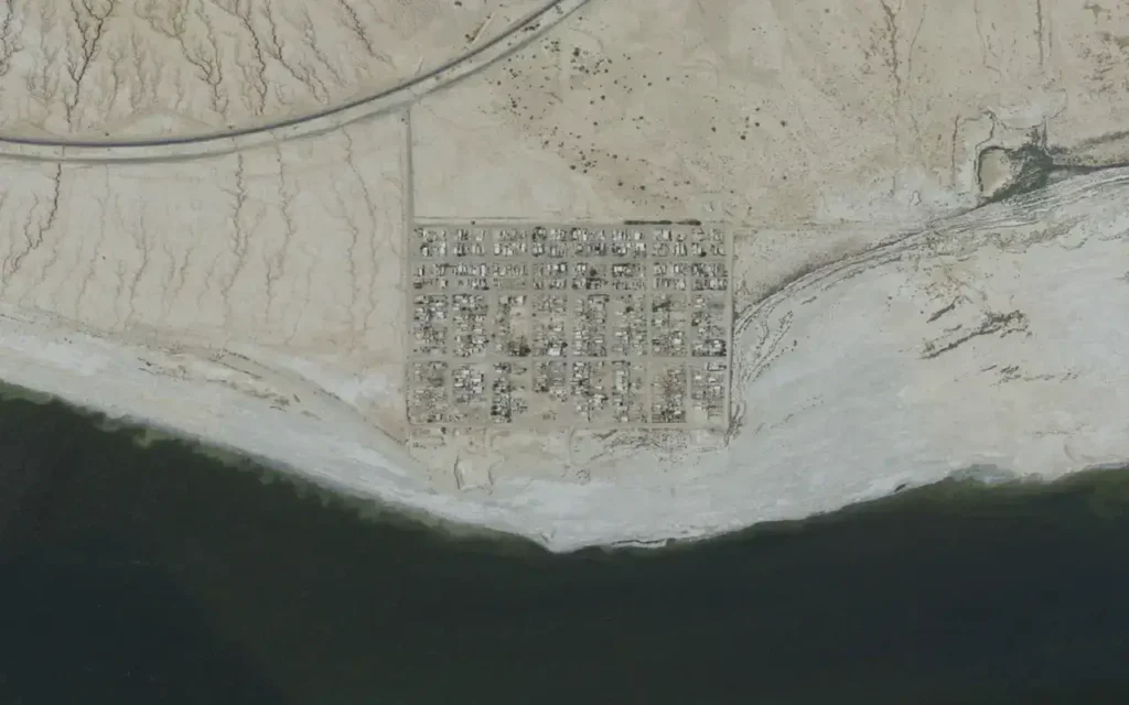 HVAC service area in Bombay Beach