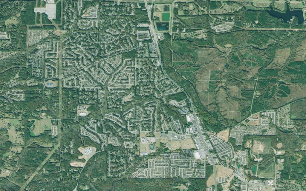 HVAC service area in Bonanza