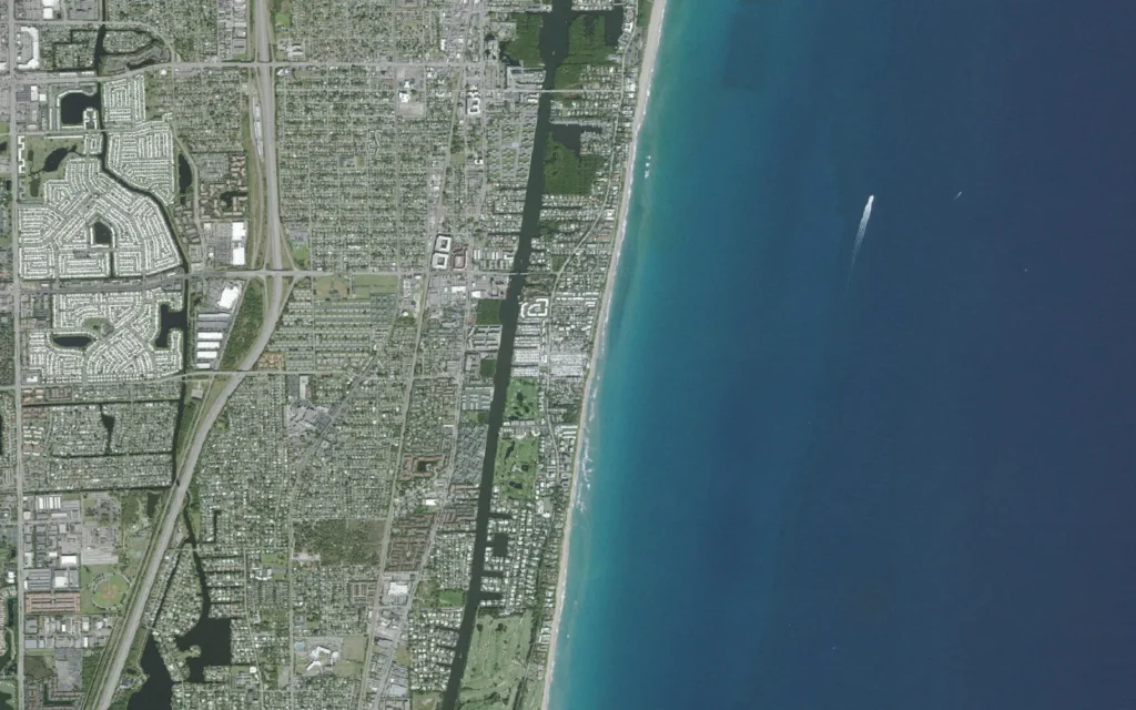 HVAC service area in Briny Breezes