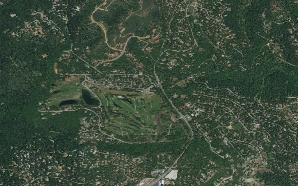 HVAC service area in Buckhorn