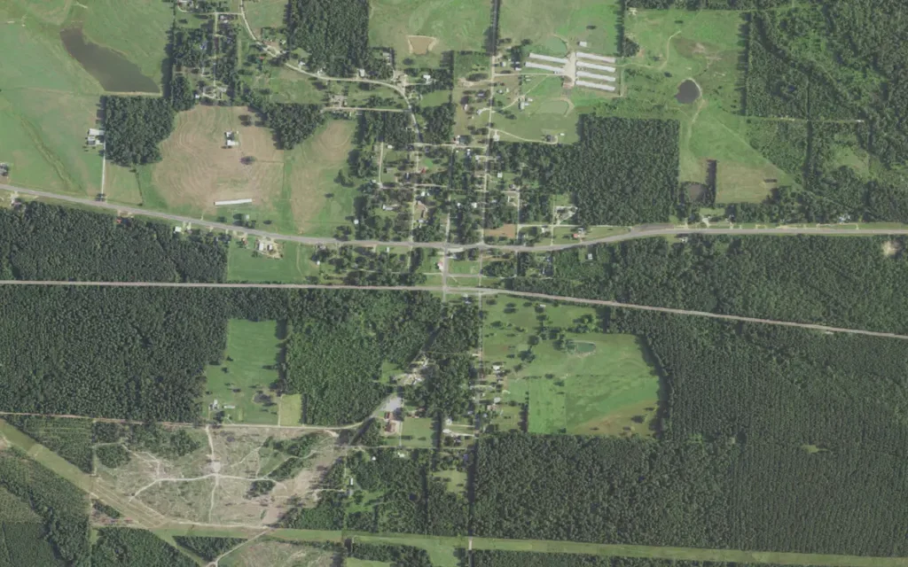 HVAC service area in Buckner