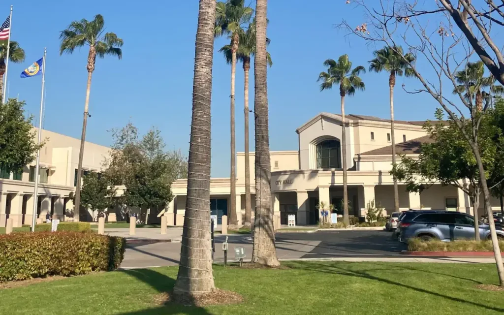 HVAC service area in Buena Park