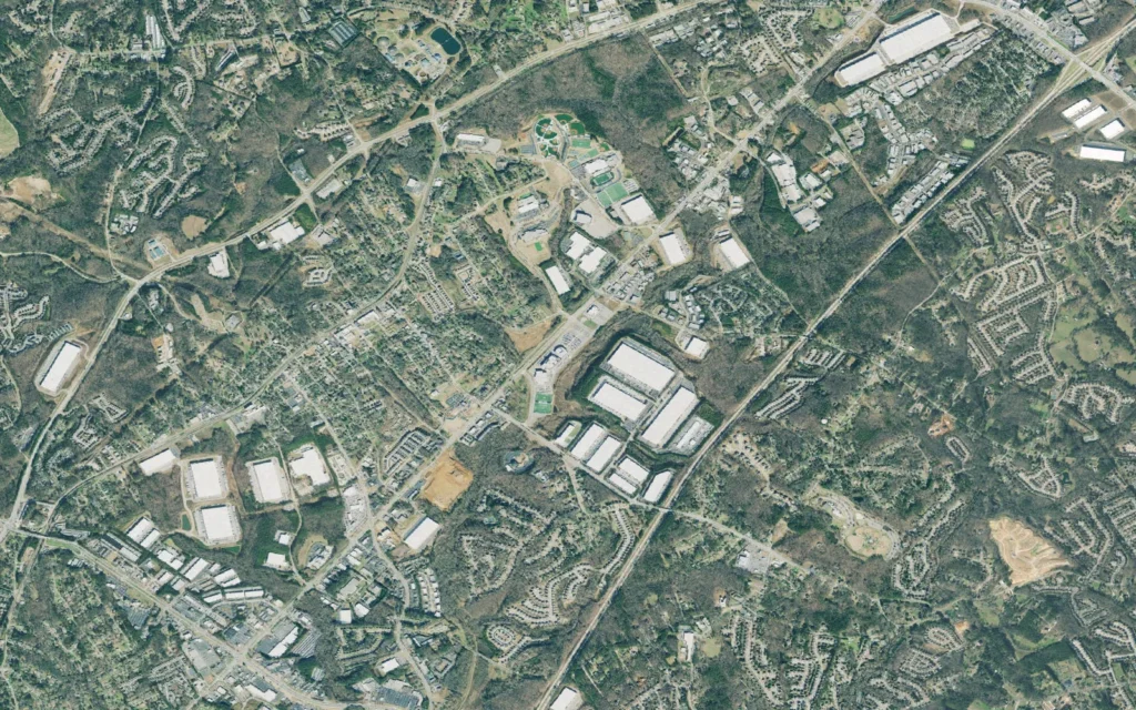 HVAC service area in Buford