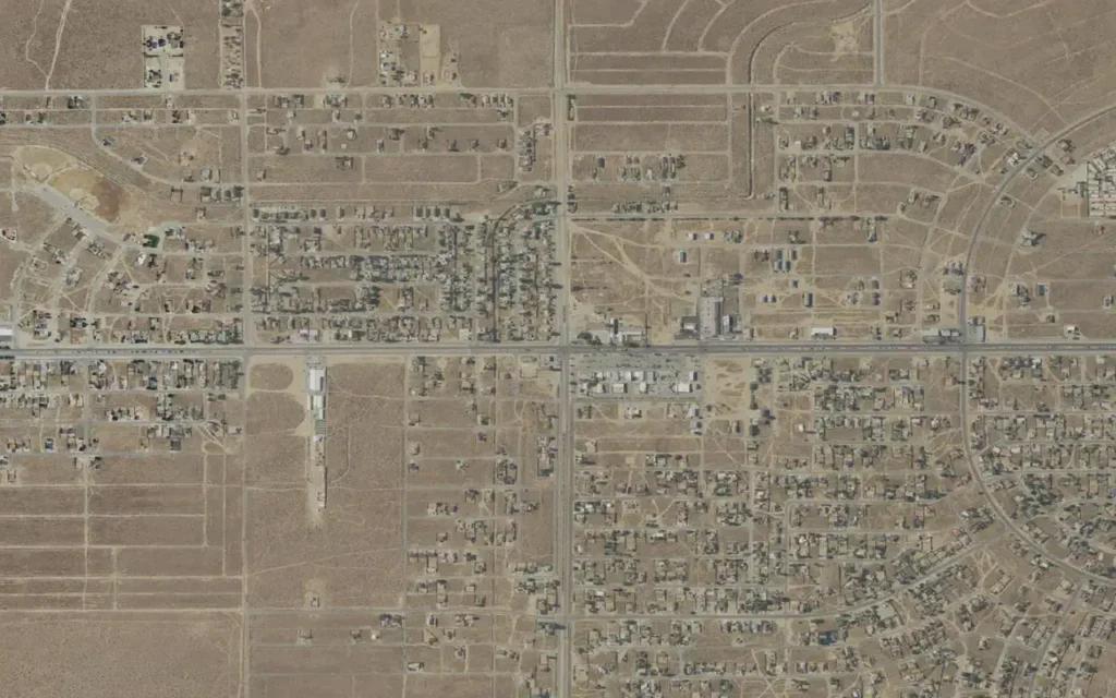 HVAC service area in California City