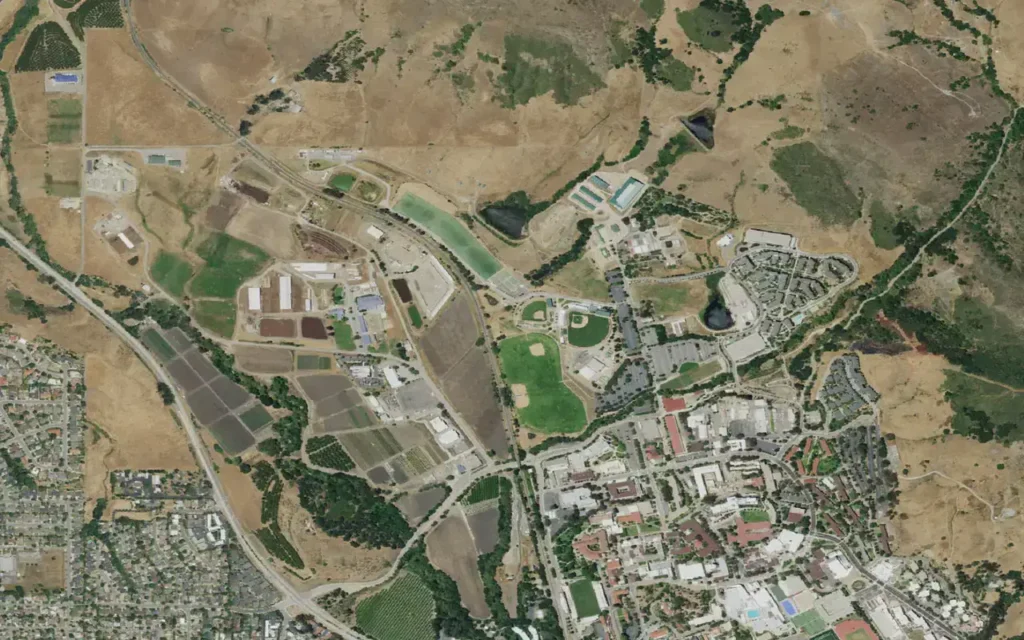 HVAC service area in California Polytechnic State University