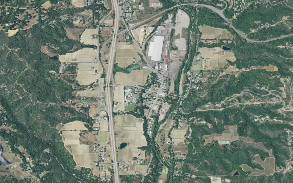 HVAC service area in Calpella
