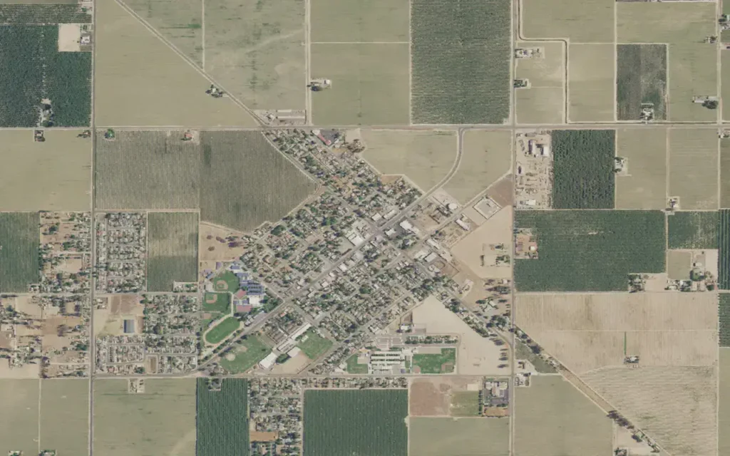 HVAC service area in Caruthers