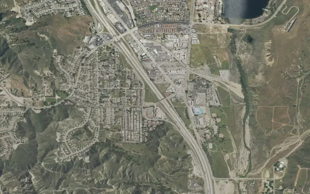HVAC service area in Castaic