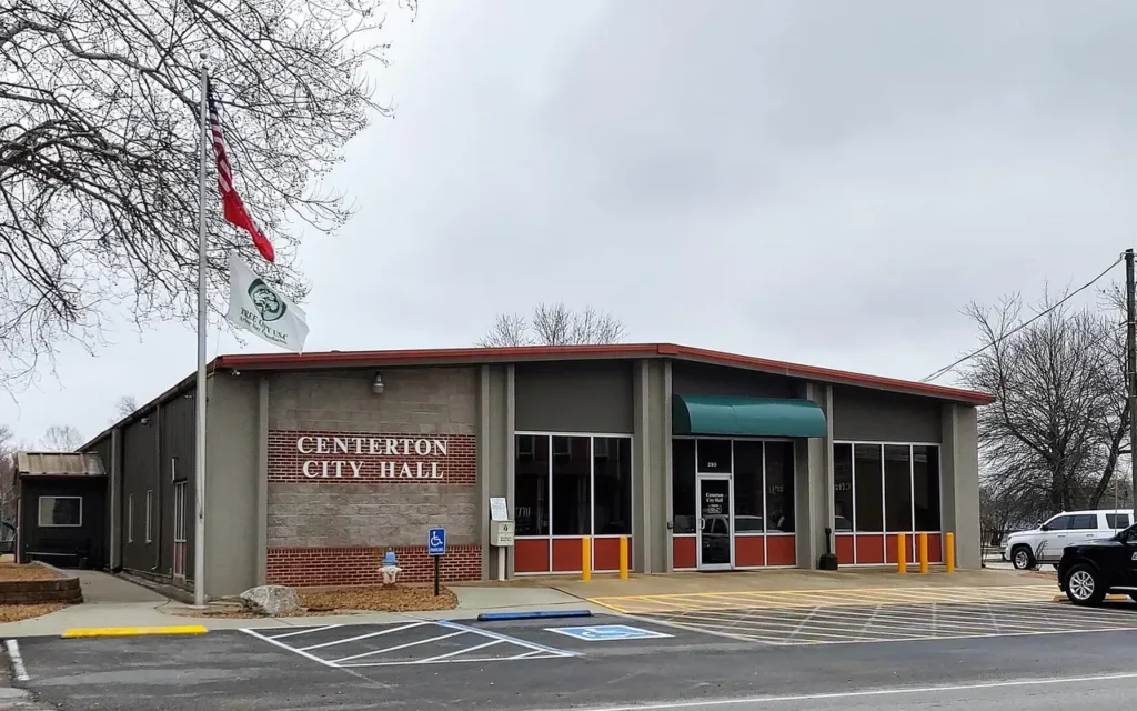 HVAC service area in Centerton