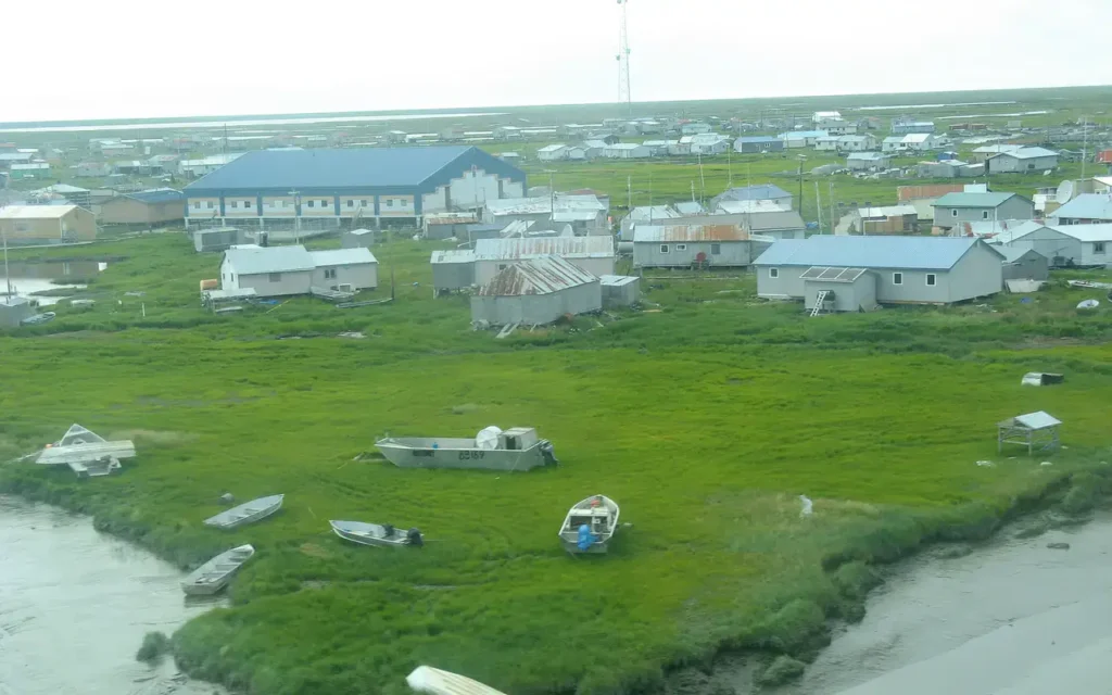 HVAC service area in Chefornak
