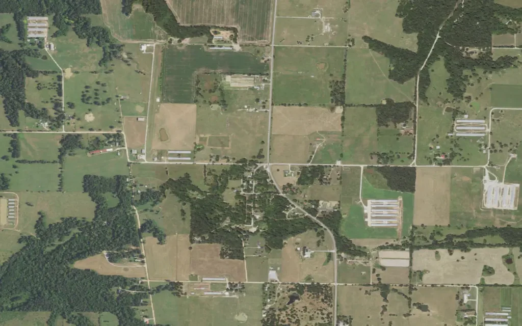 HVAC service area in Cherokee City