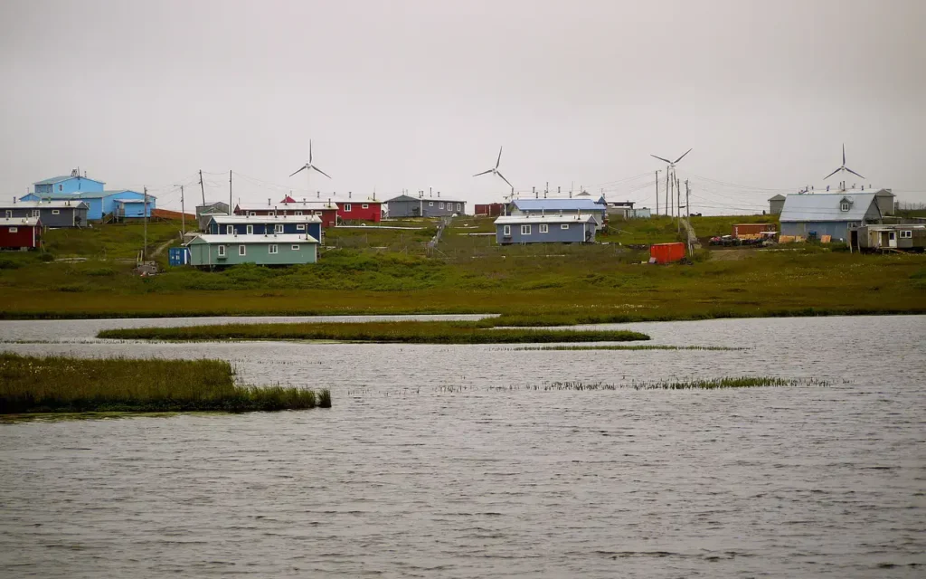 HVAC service area in Chevak
