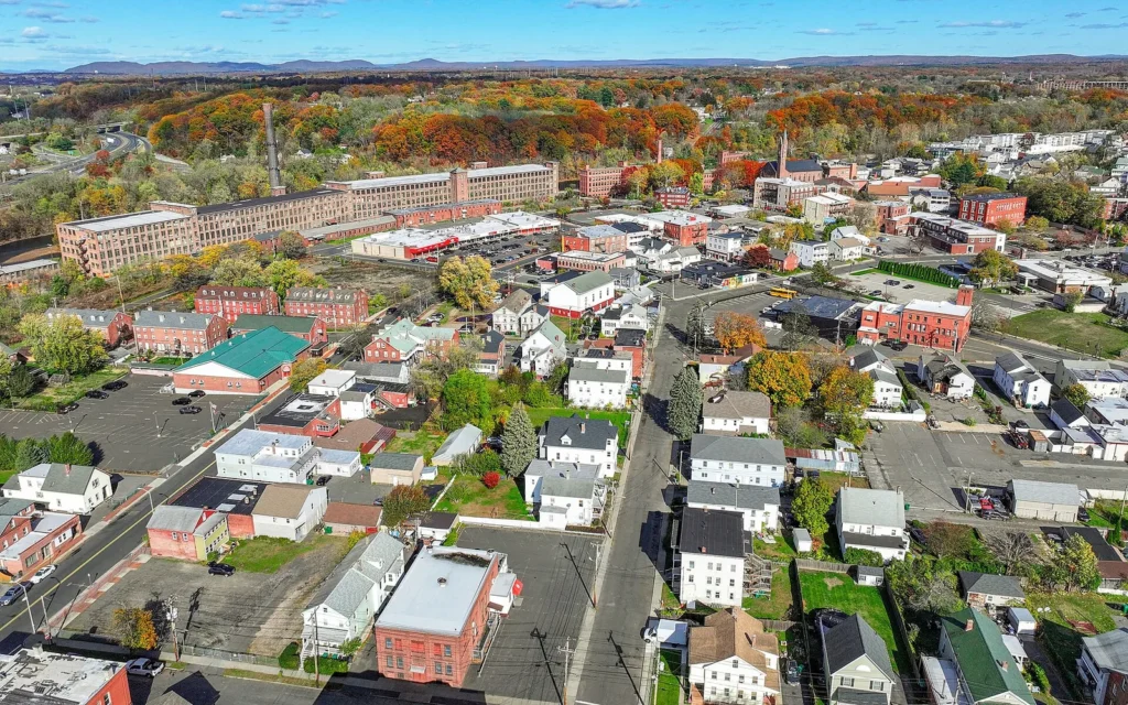 HVAC service area in Chicopee