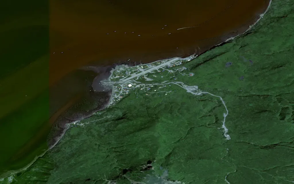 HVAC service area in Chignik Lagoon