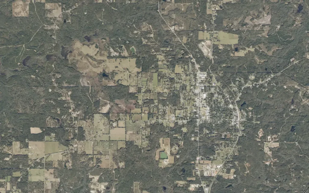 HVAC service area in Citronelle