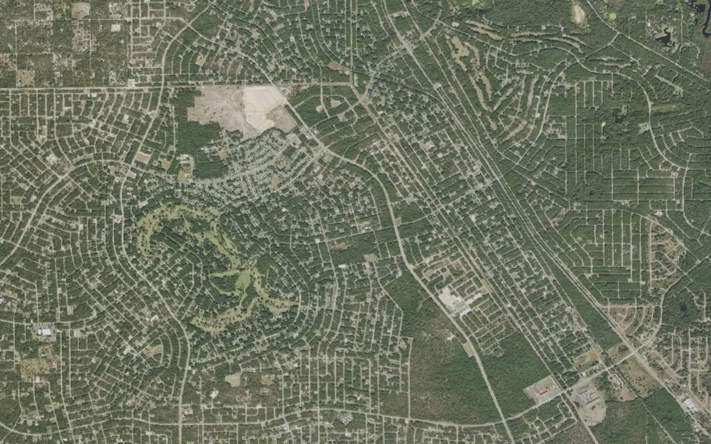 HVAC service area in Citrus Springs