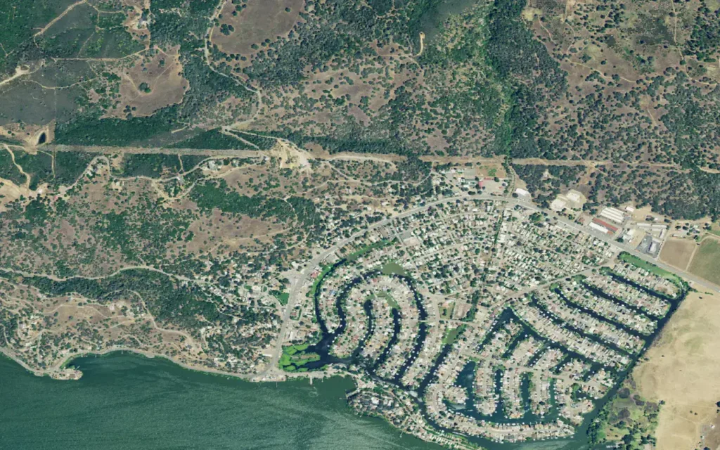 HVAC service area in Clearlake Oaks