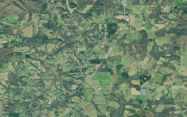Aerial view centered on Clermont, Georgia