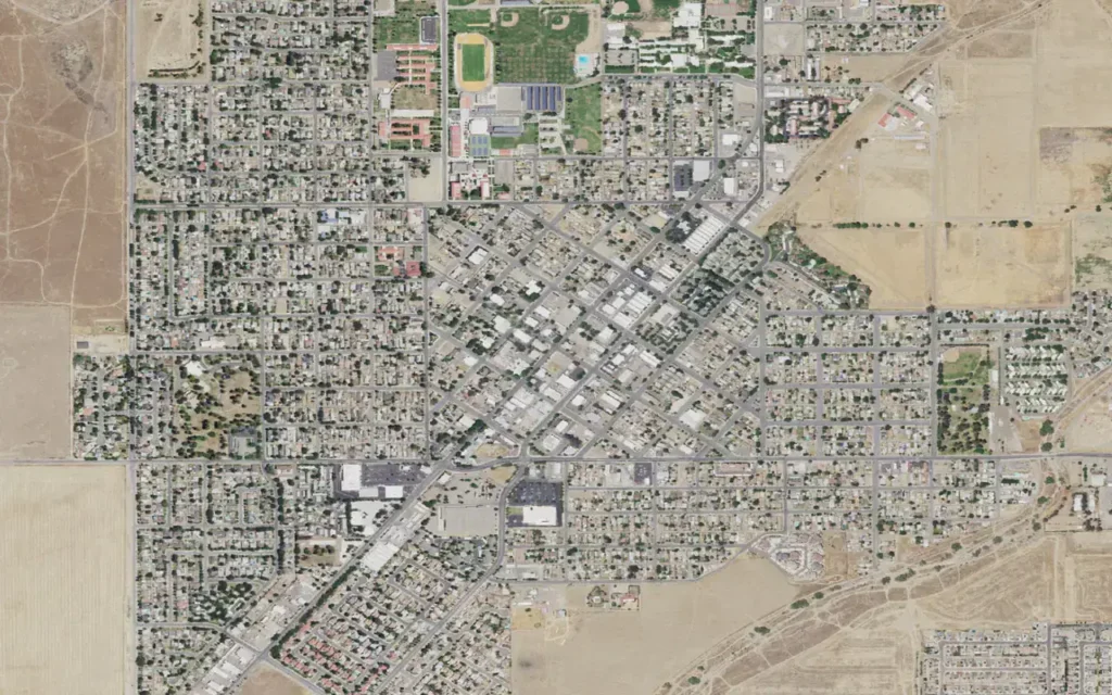 HVAC service area in Coalinga