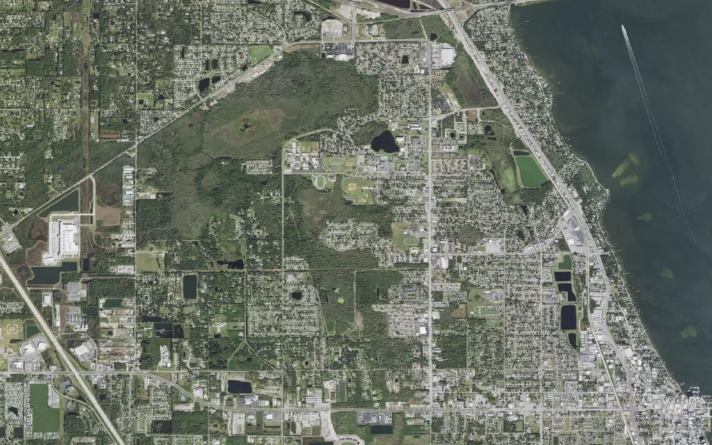 HVAC service area in Cocoa