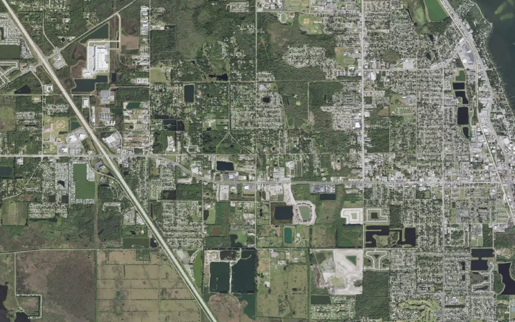 HVAC service area in Cocoa West