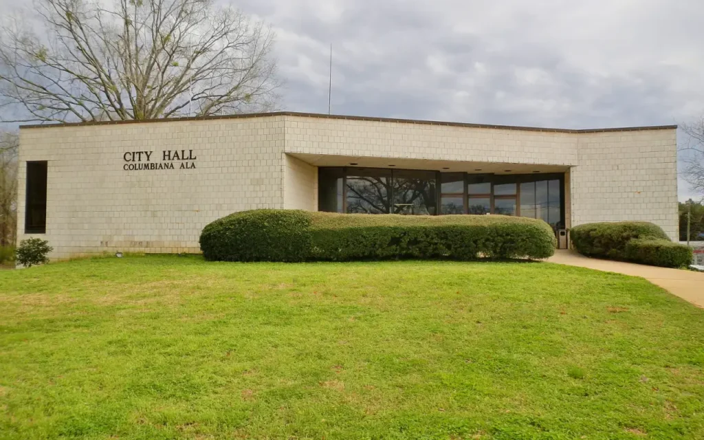 HVAC service area in Columbiana
