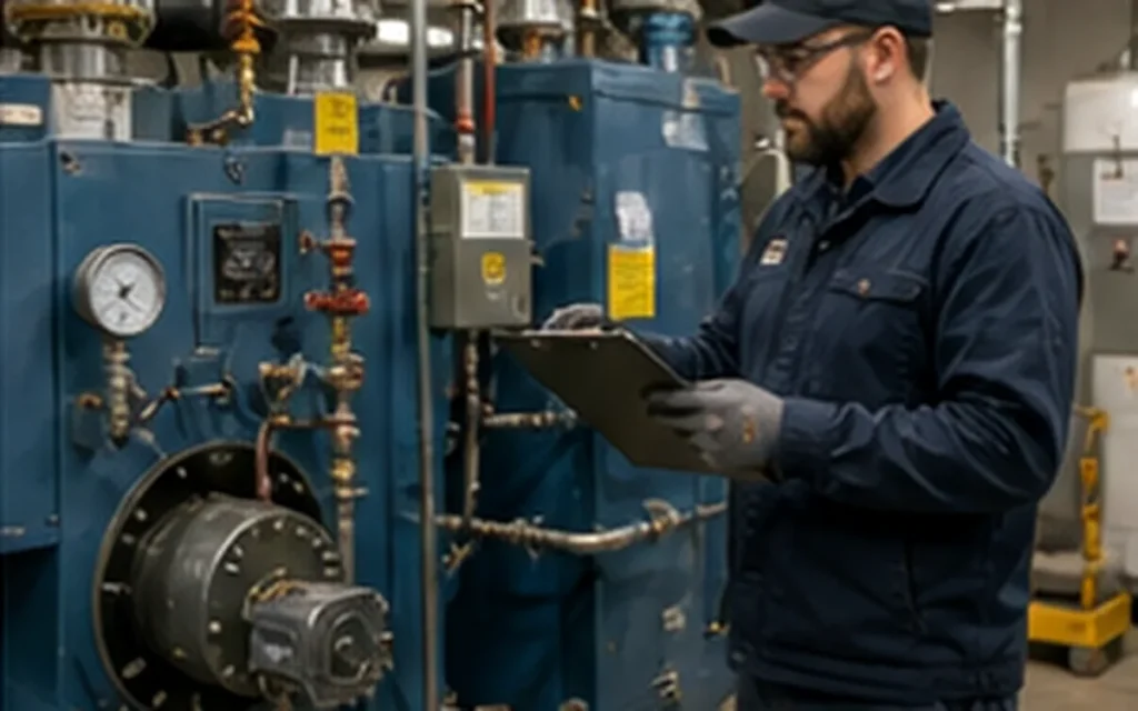Commercial Boiler Service service