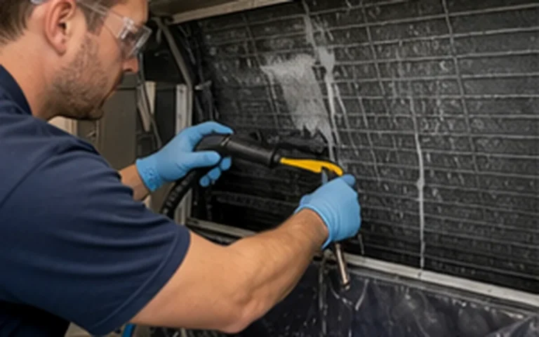 Commercial HVAC Coil Cleaning service