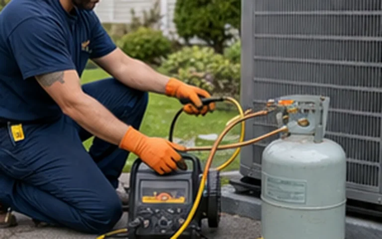 Commercial Refrigerant Recovery and Recharge service