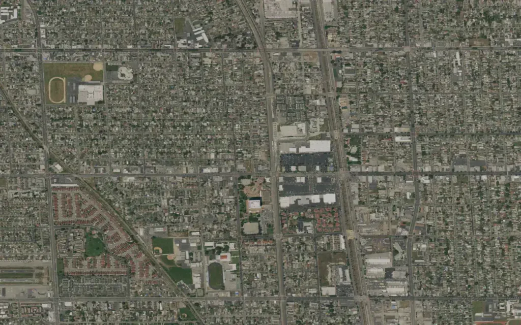 HVAC service area in Compton