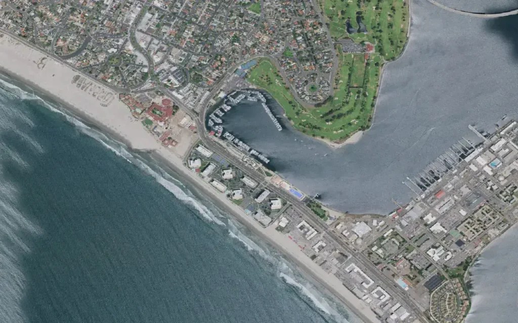 HVAC service area in Coronado