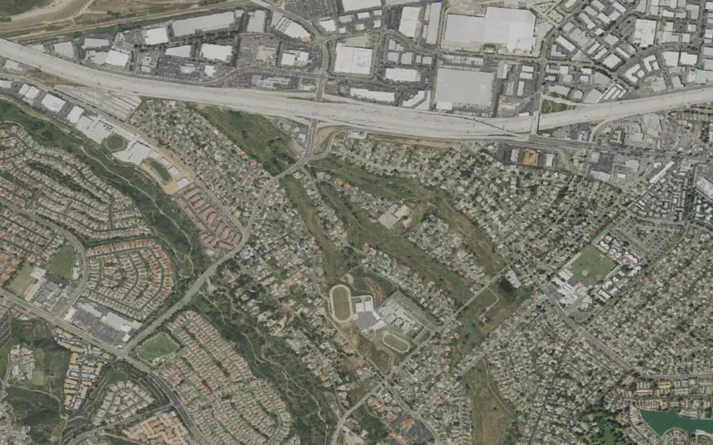 HVAC service area in Coronita