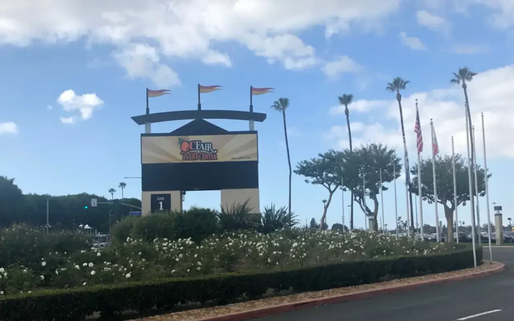 HVAC service area in Costa Mesa