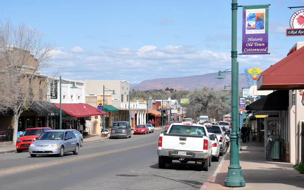 HVAC service area in Cottonwood