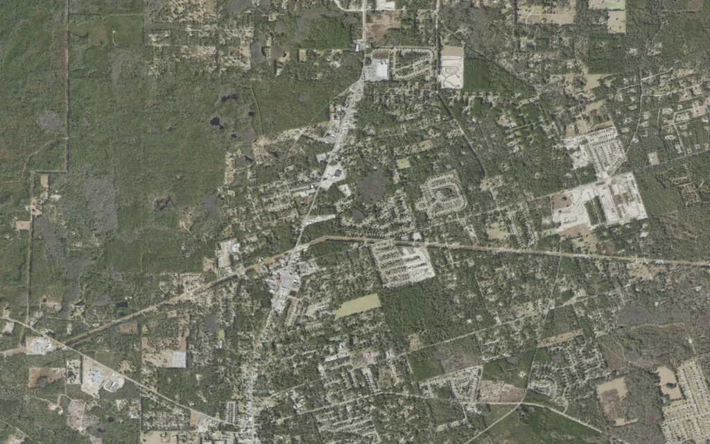 HVAC service area in Crawfordville