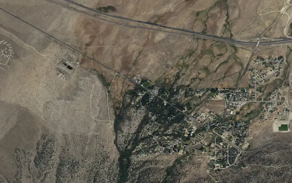 HVAC service area in Crowley Lake