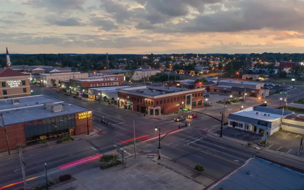 HVAC service area in Cullman