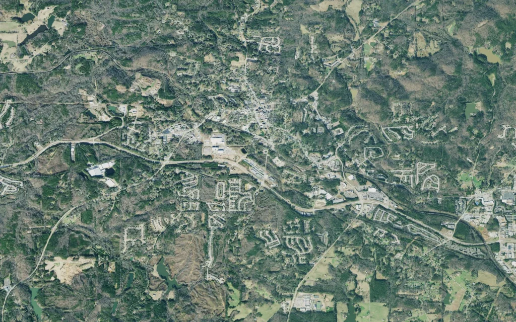 HVAC service area in Dallas