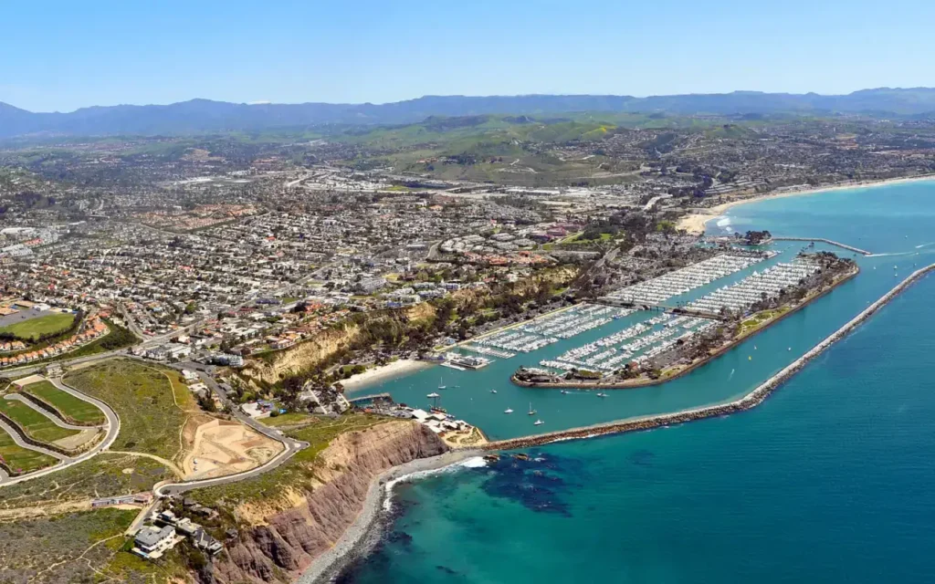 HVAC service area in Dana Point
