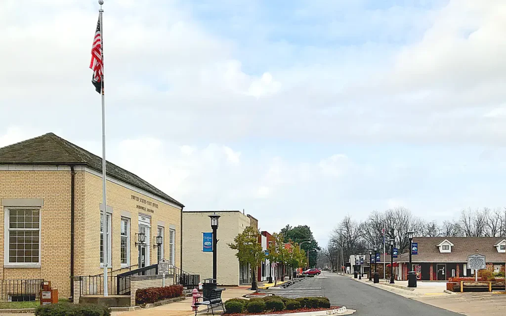 HVAC service area in Dardanelle