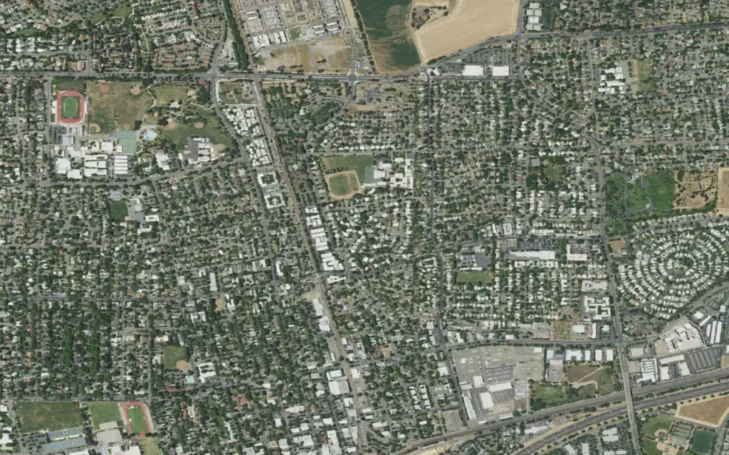 HVAC service area in Davis